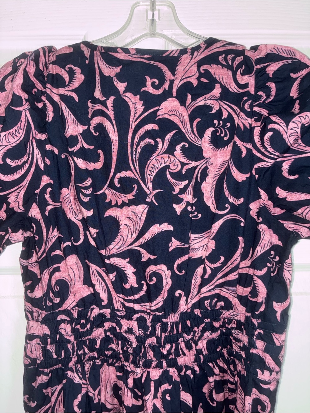 Anthropologie Somerset Pink and Navy Maxi Dress Size Small - Picture 8 of 8